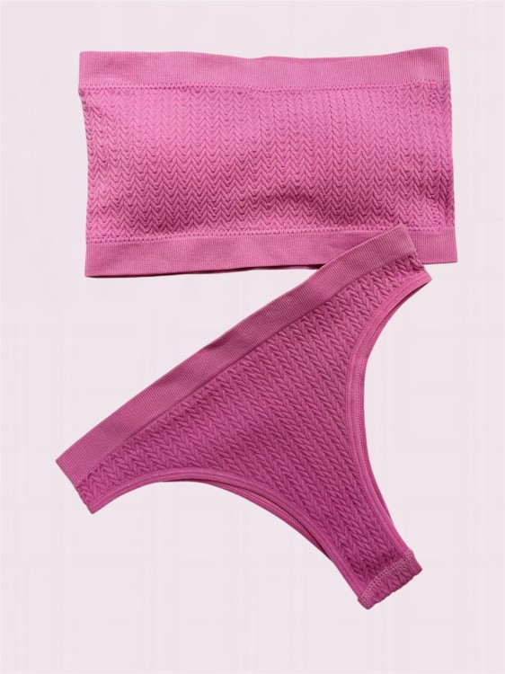 Komplet damski warkocze. Bandeau + Brazyliany 4.JPG