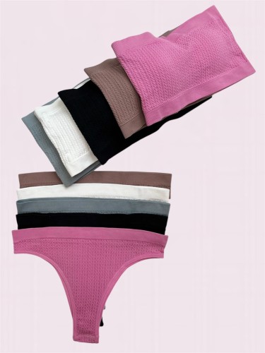 Komplet damski warkocze. Bandeau + Brazyliany.JPG