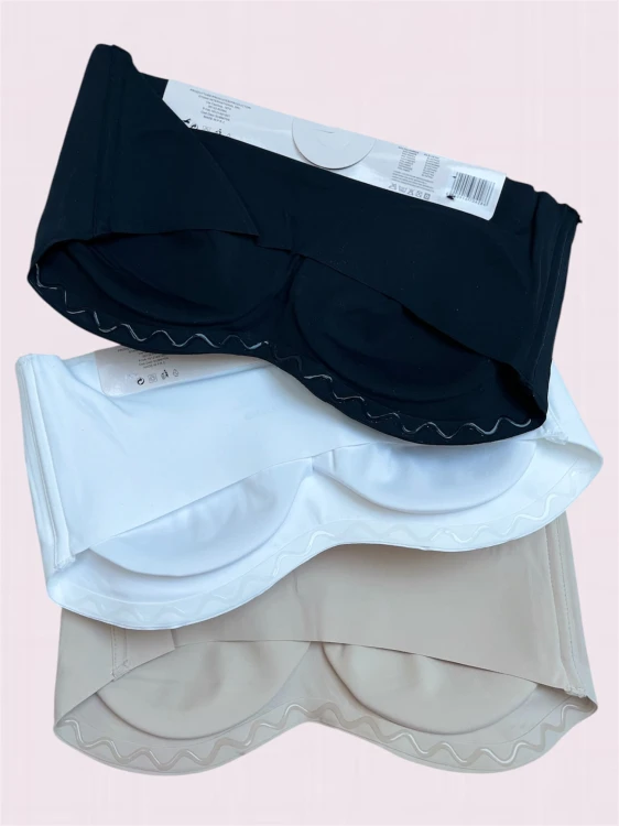 Biustonosz opaska Bandeau bez zapięcia 1.JPG